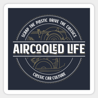 Aircooled Life - Classic Car Culture Sticker